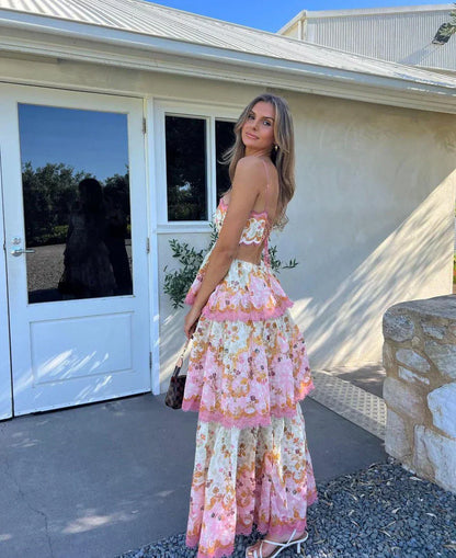 Alba™ | Vestido maxi de verano