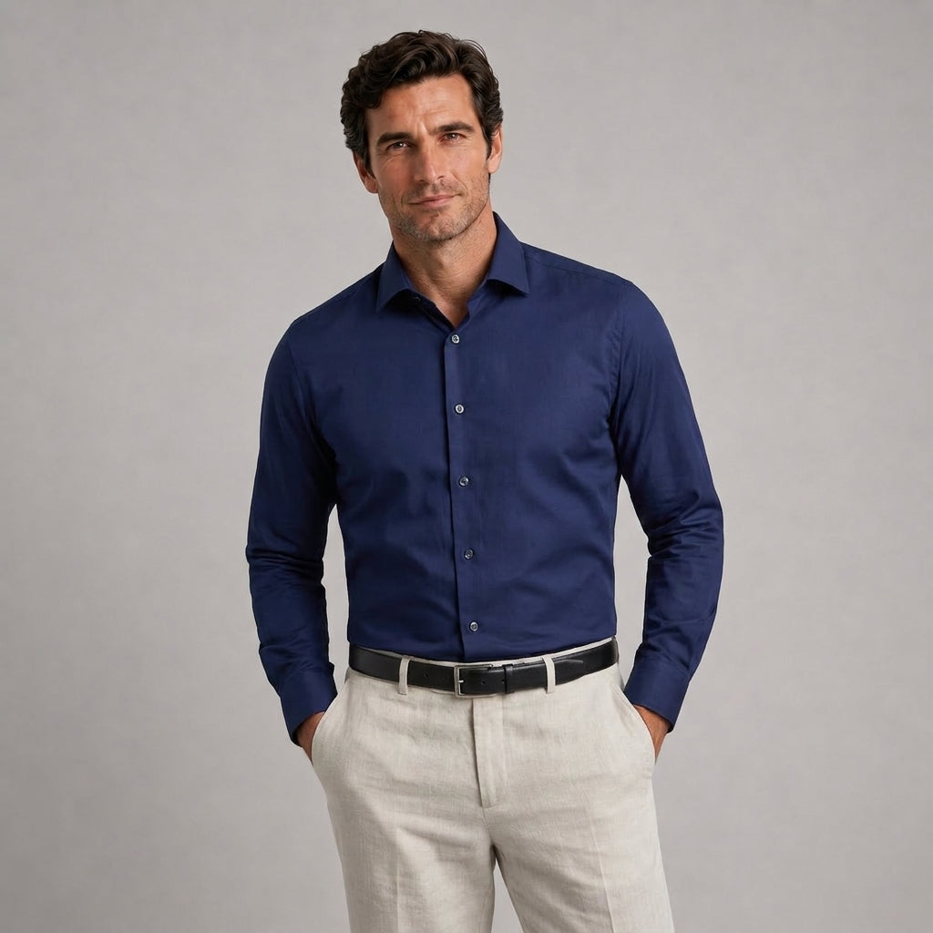 Hugo — Camisa clásica de manga larga