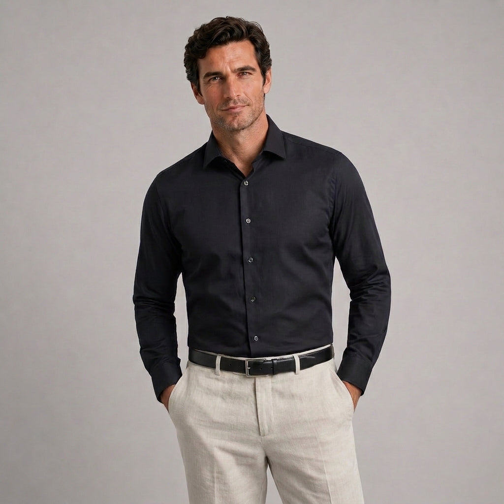 Hugo — Camisa clásica de manga larga