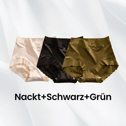 Antibakterielle, feuchtigkeitsabsorbierende, geruchsneutrale gynäkologische Seidenhöschen