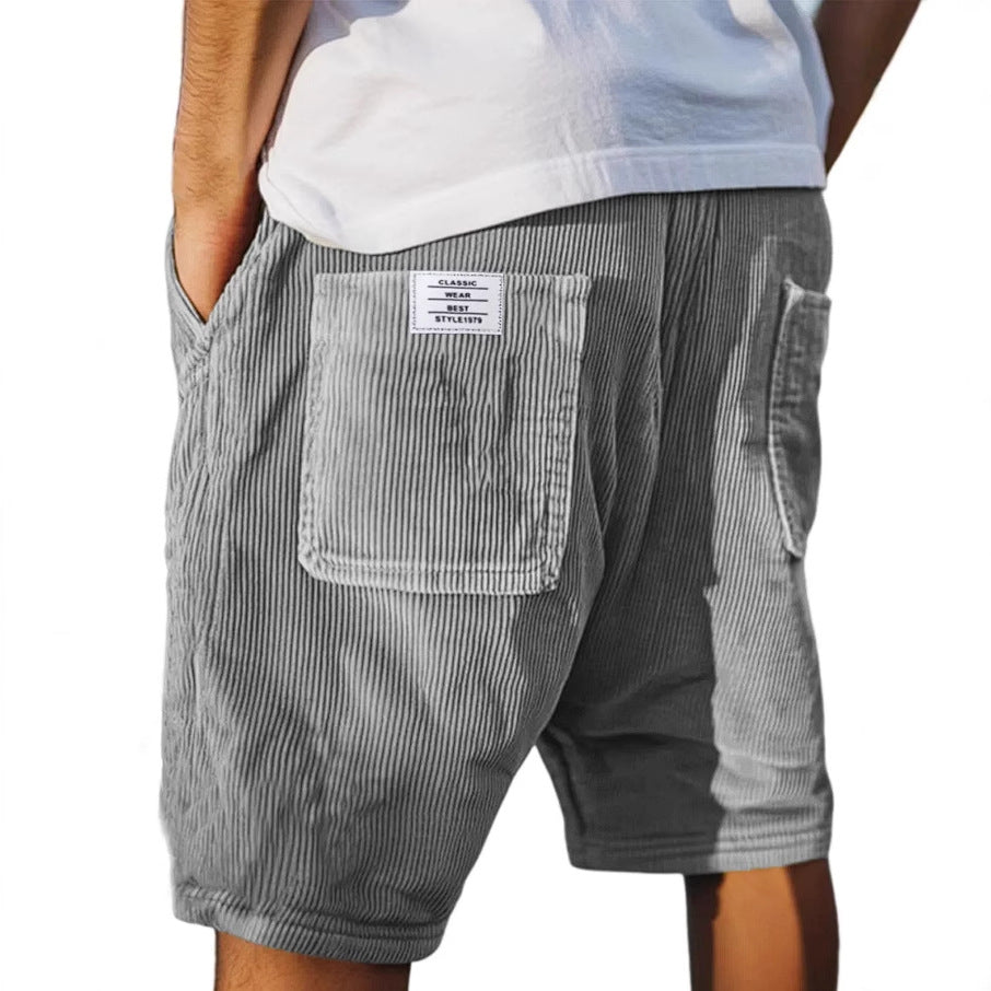 Víctor™ | Pantalón corto de terciopelo elegante