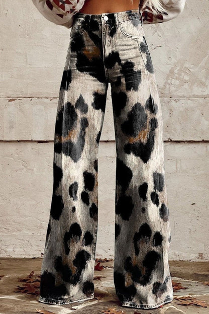 Cheetah - Pantalón boho elegante