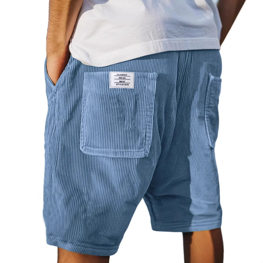 Víctor™ | Pantalón corto de terciopelo elegante