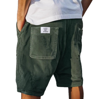 Víctor™ | Pantalón corto de terciopelo elegante
