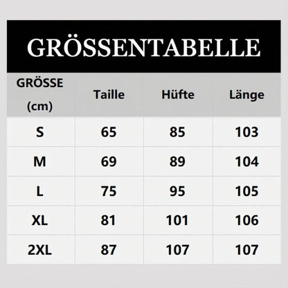 High-Waist Stretch-Jeans für Damen mit geradem Bein