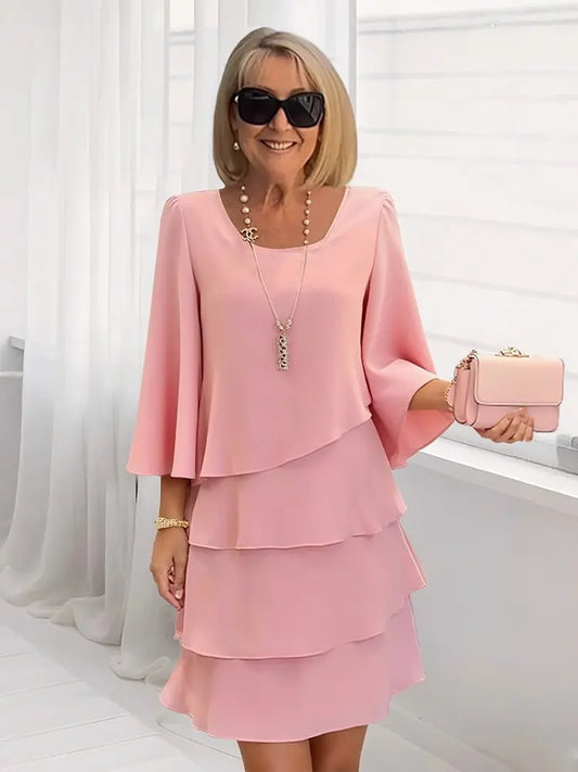 Catalina | Vestido elegante y cómodo con volantes