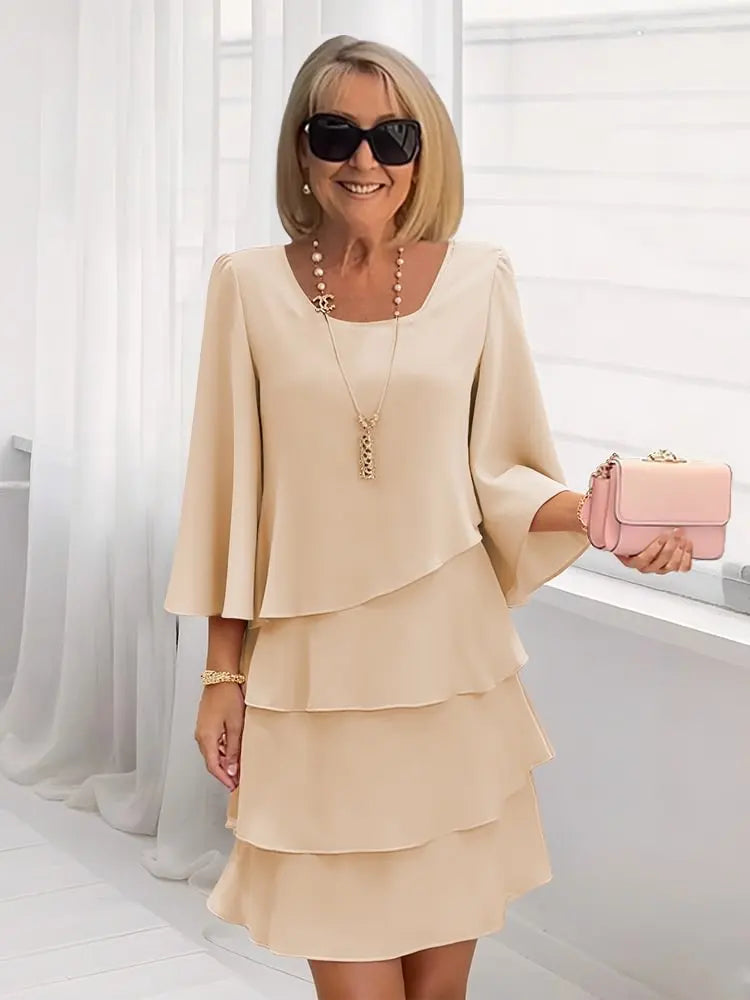 Catalina | Vestido elegante y cómodo con volantes