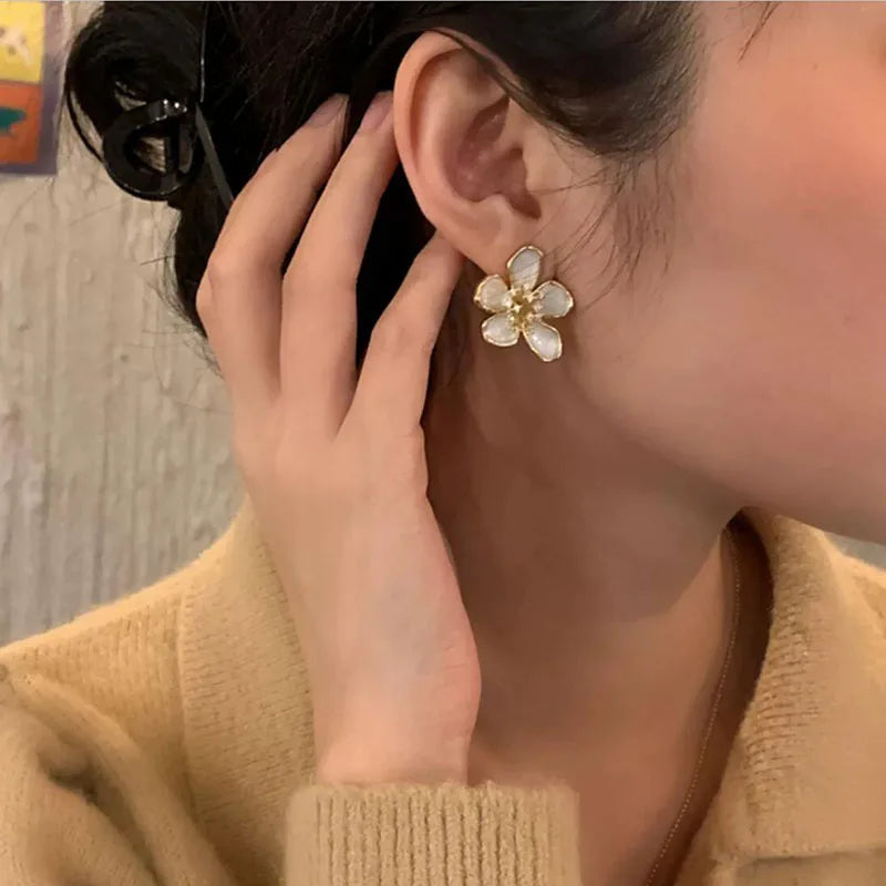 Pendientes Flor