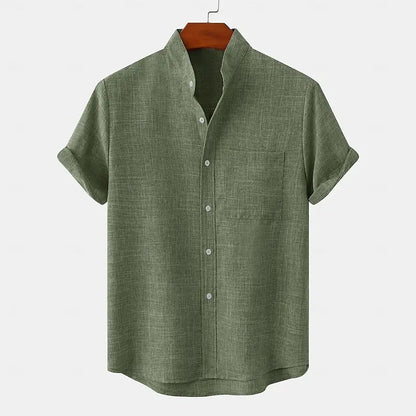 Elías™ | Camisa ligera de lino para hombre