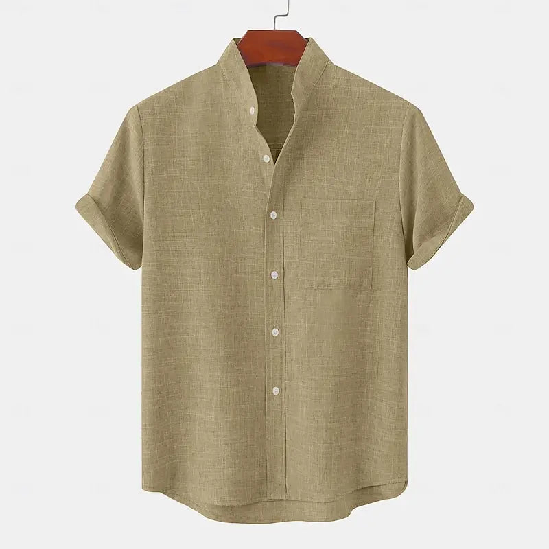 Elías™ | Camisa ligera de lino para hombre
