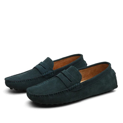 Mocasines casuales de ante