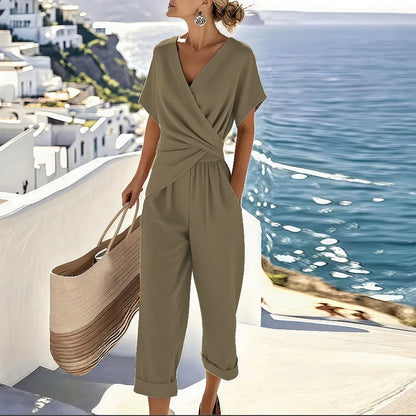 Claudia | Conjunto elegante de dos piezas