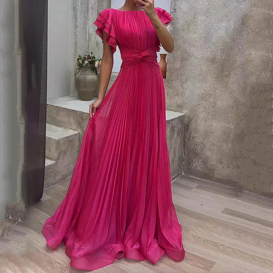 Abigaíl™ | Vestido de noche plisado