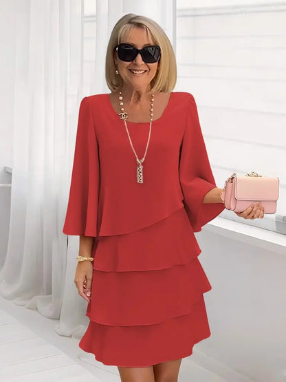 Catalina | Vestido elegante y cómodo con volantes