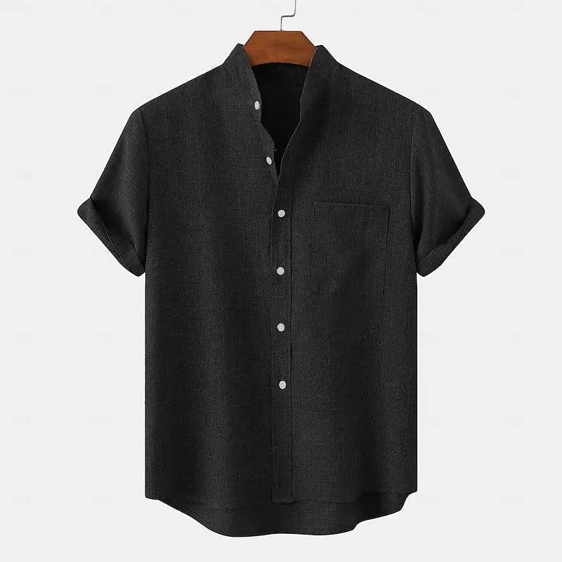 Elías™ | Camisa ligera de lino para hombre