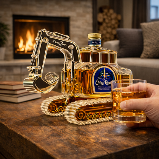Botella de whisky - Edición Excavadora