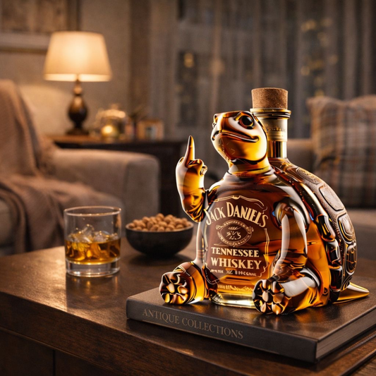 Botella de whisky - Edición Tortuga