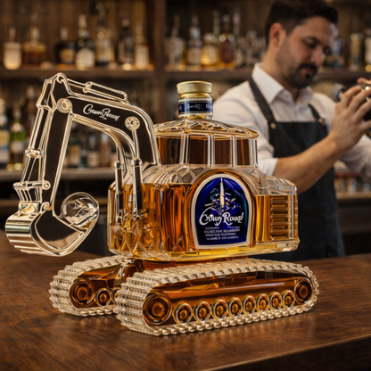 Botella de whisky - Edición Excavadora