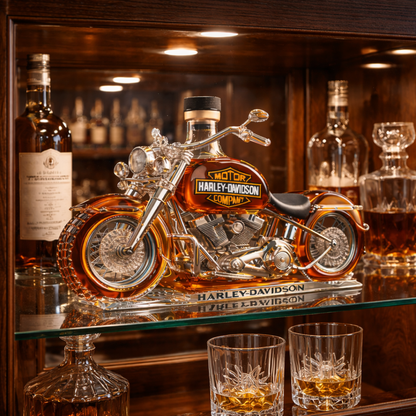 Botella de whisky - Edición Harley-Davidson