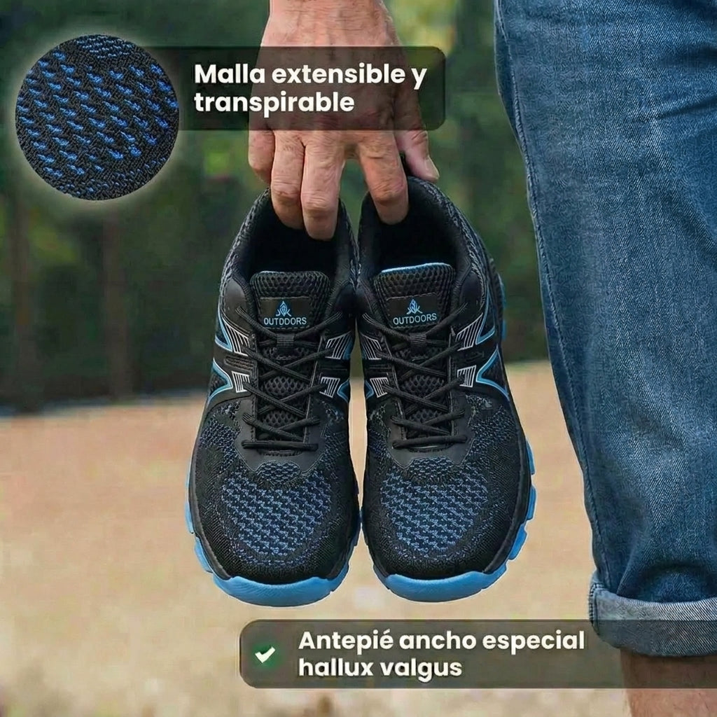 TrekPro™ | Zapatillas ortopédicas para caminar para hombre