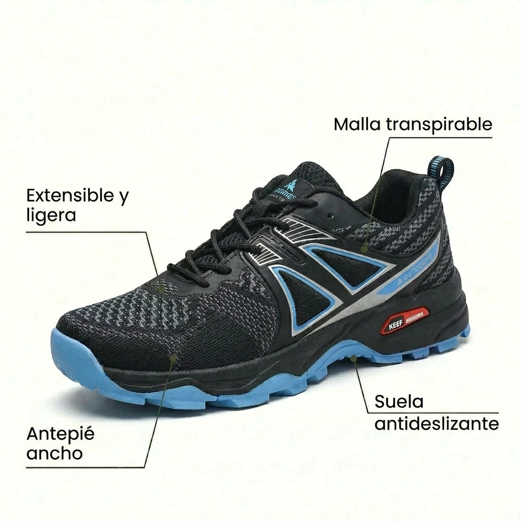 TrekPro™ | Zapatillas ortopédicas para caminar para hombre