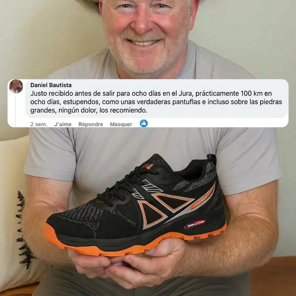TrekPro™ | Zapatillas ortopédicas para caminar para hombre
