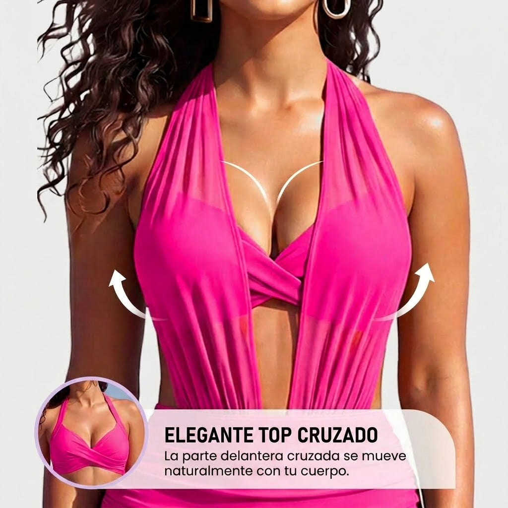 Sabina | Bikini 2 en 1 de talle alto moldeador
