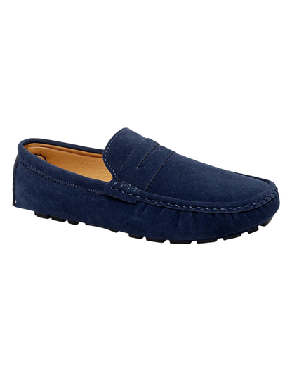 Mocasines de ante