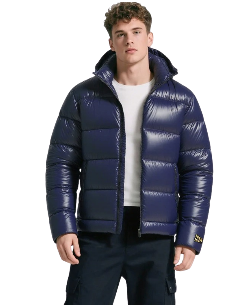Adrián|Elegante chaqueta acolchada para hombre