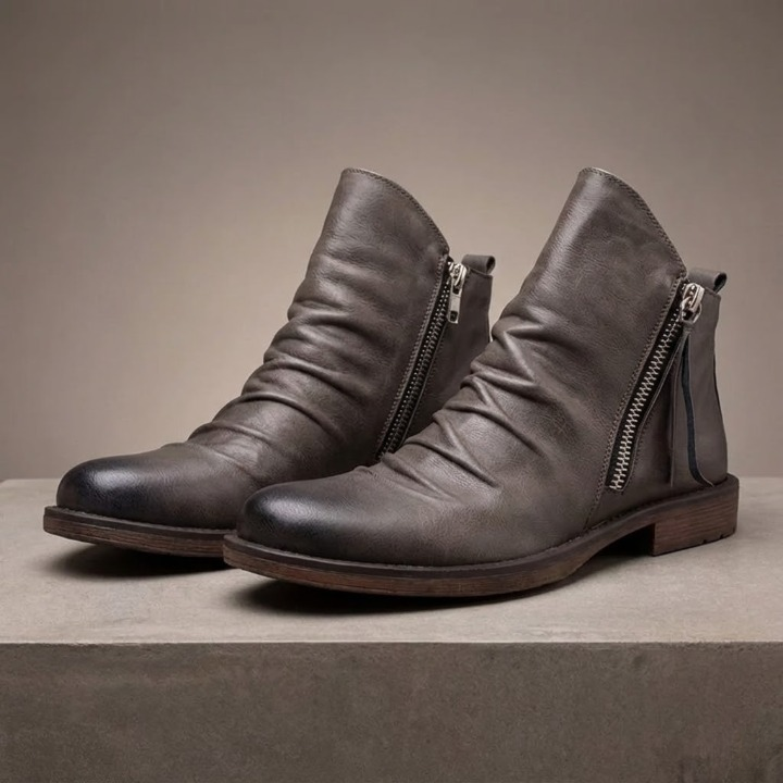 Botines Chelsea de piel