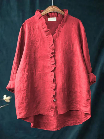 Lili | Blusa ligera con volantes
