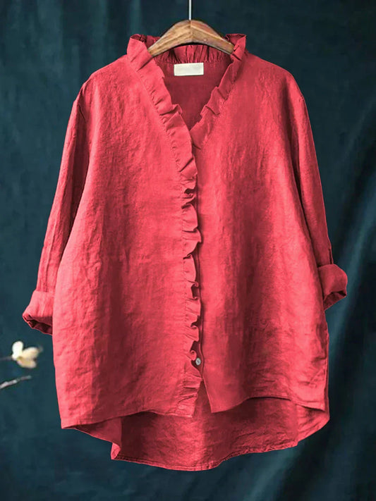 Lili | Blusa ligera con volantes