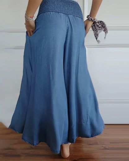 Reina - Comfortabele Wijde Broek