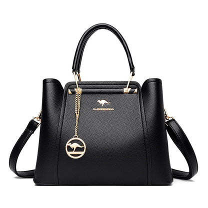 Muse™ | Zachte Leren Schoudertas voor Dames