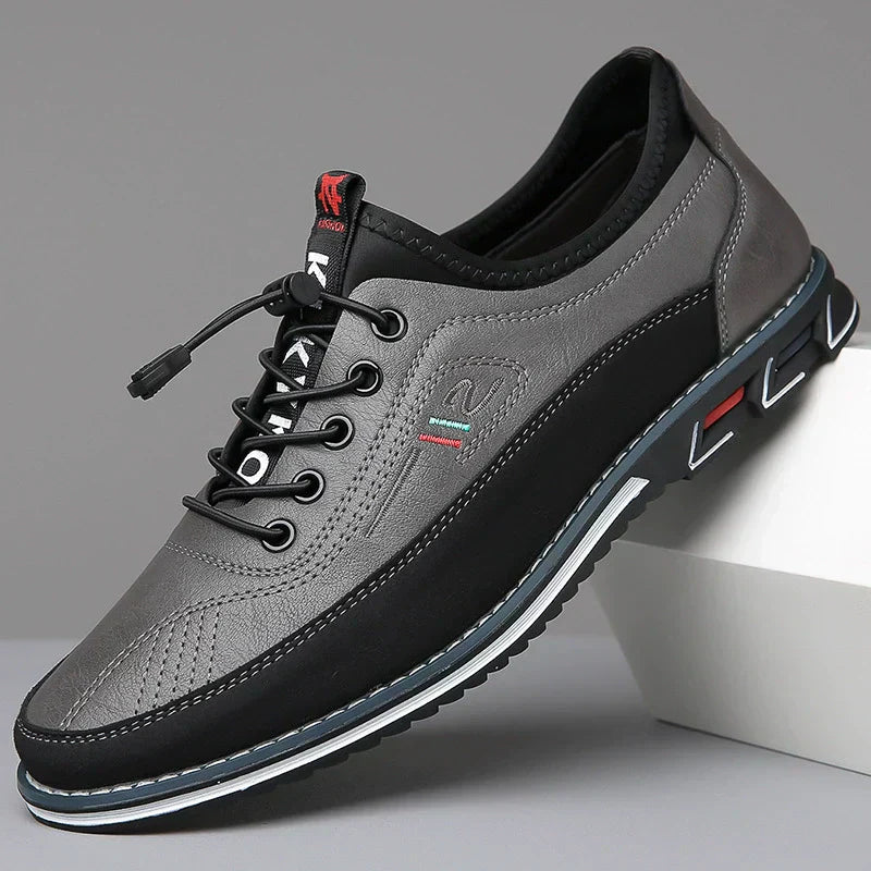 Zapatos casuales de cuero