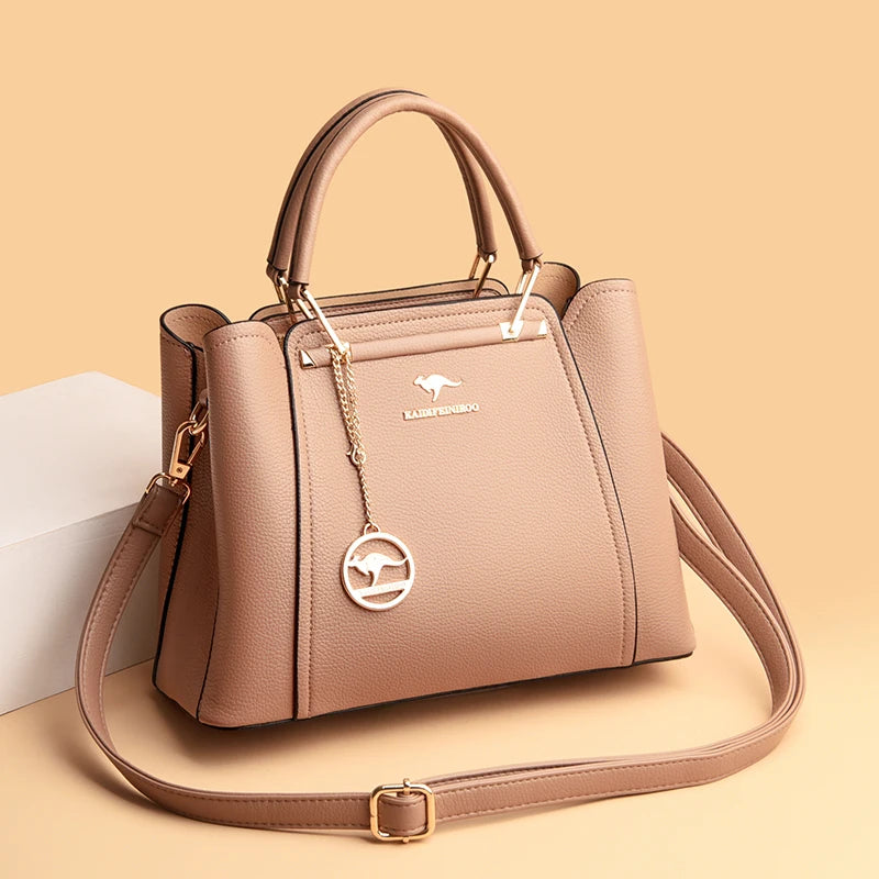Muse™ | Zachte Leren Schoudertas voor Dames