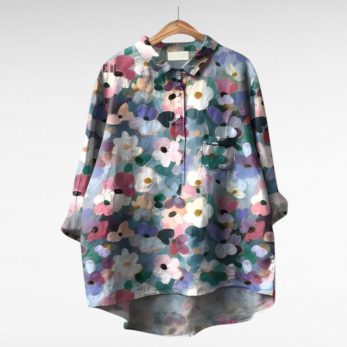 Mireva - Blusa vintage elegante