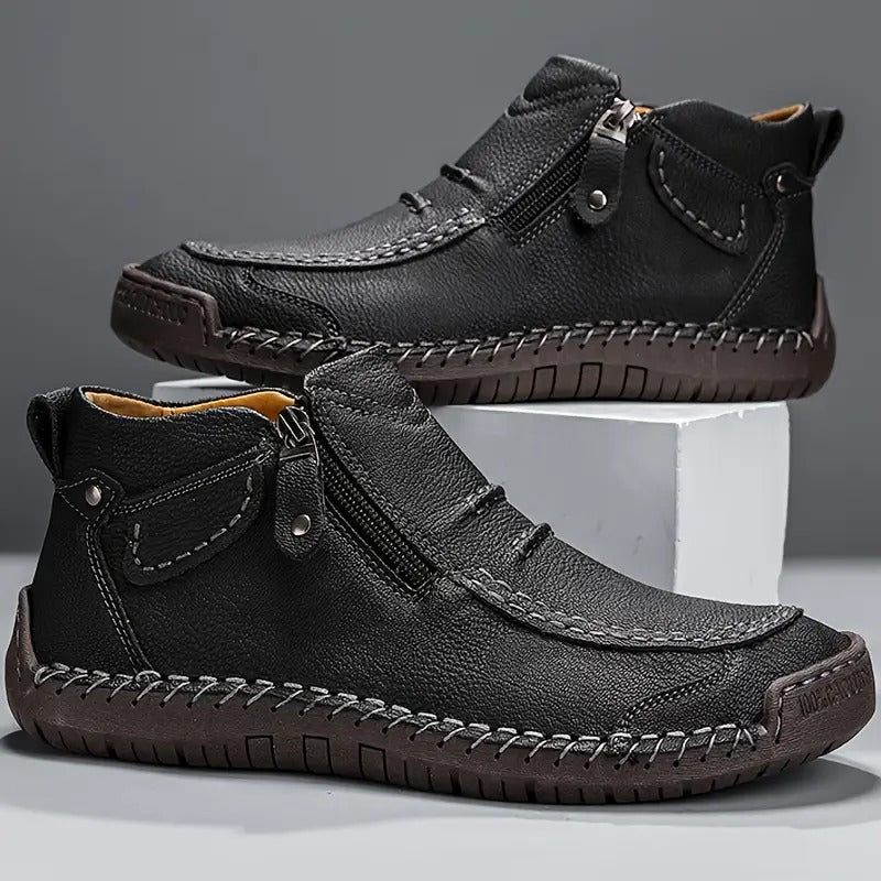 Diego | Zapatos cómodos con cremallera lateral