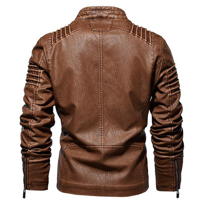 Chaqueta de cuero vintage