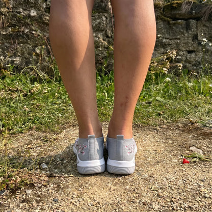 Flora™ | Zapatillas florales con comodidad ortopédica