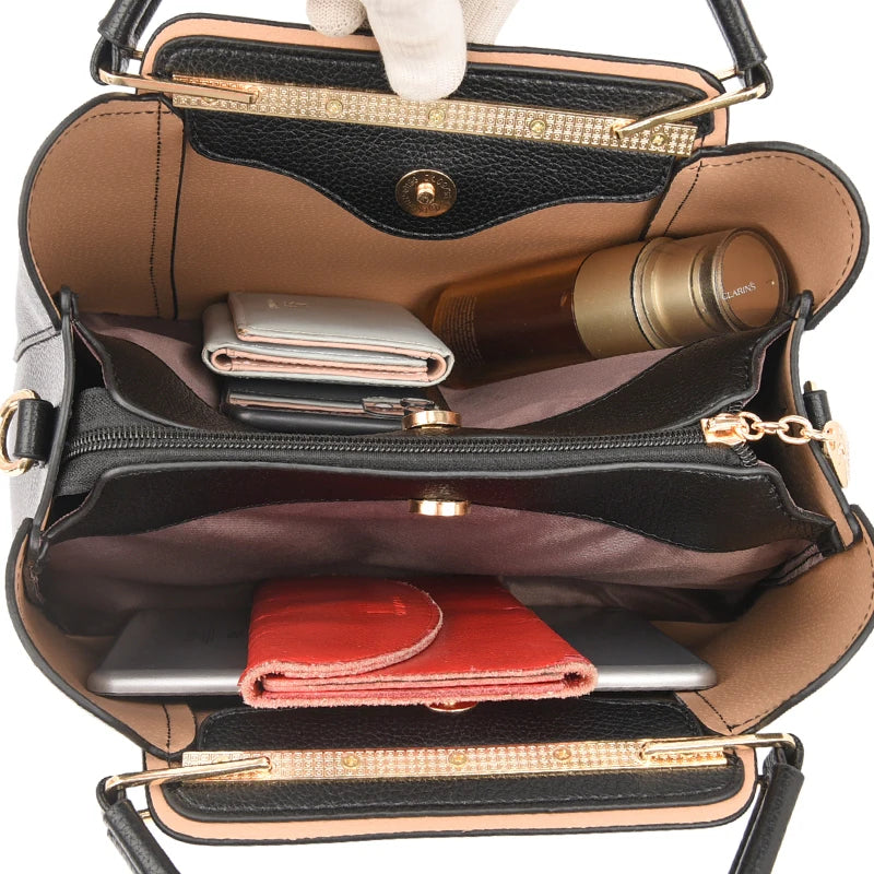Muse™ | Zachte Leren Schoudertas voor Dames