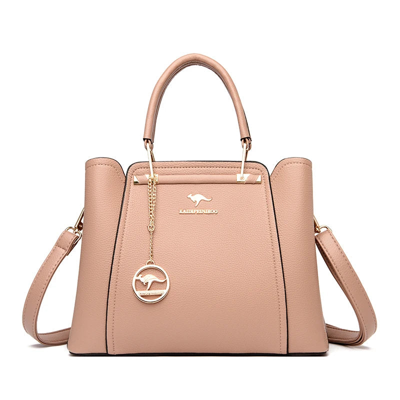 Muse™ | Zachte Leren Schoudertas voor Dames
