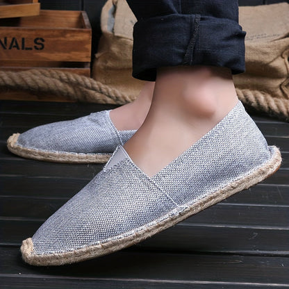 Elegantes alpargatas para hombre