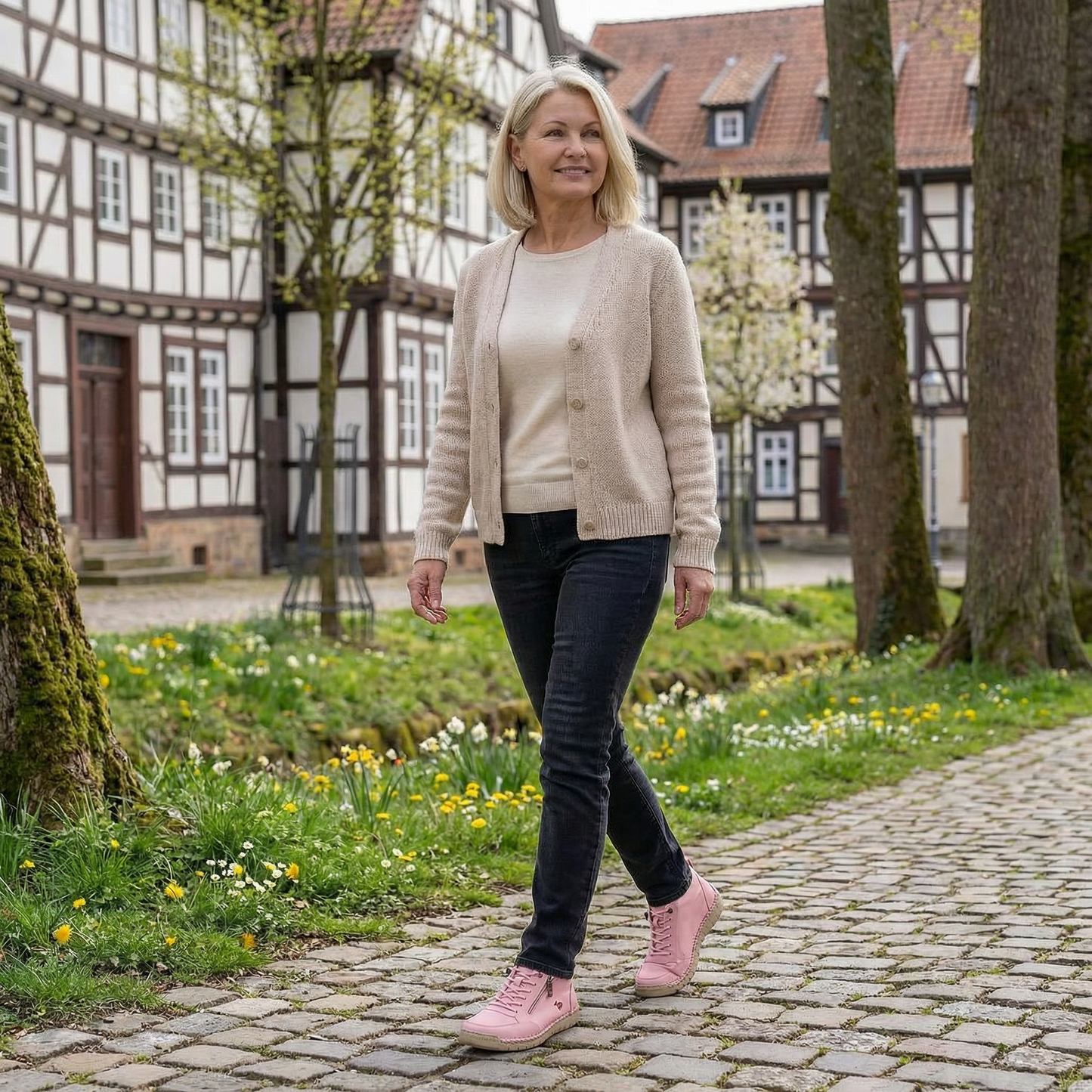 Mila | Zapatillas ortopédicas cómodas con cremallera