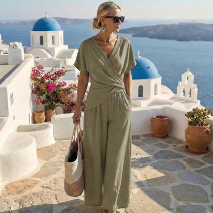 Fenna™ Conjunto Elegante de Dos Piezas