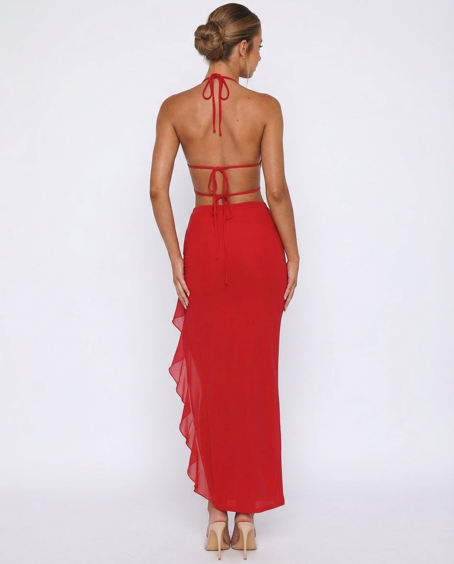 Cherry | Vestido maxi