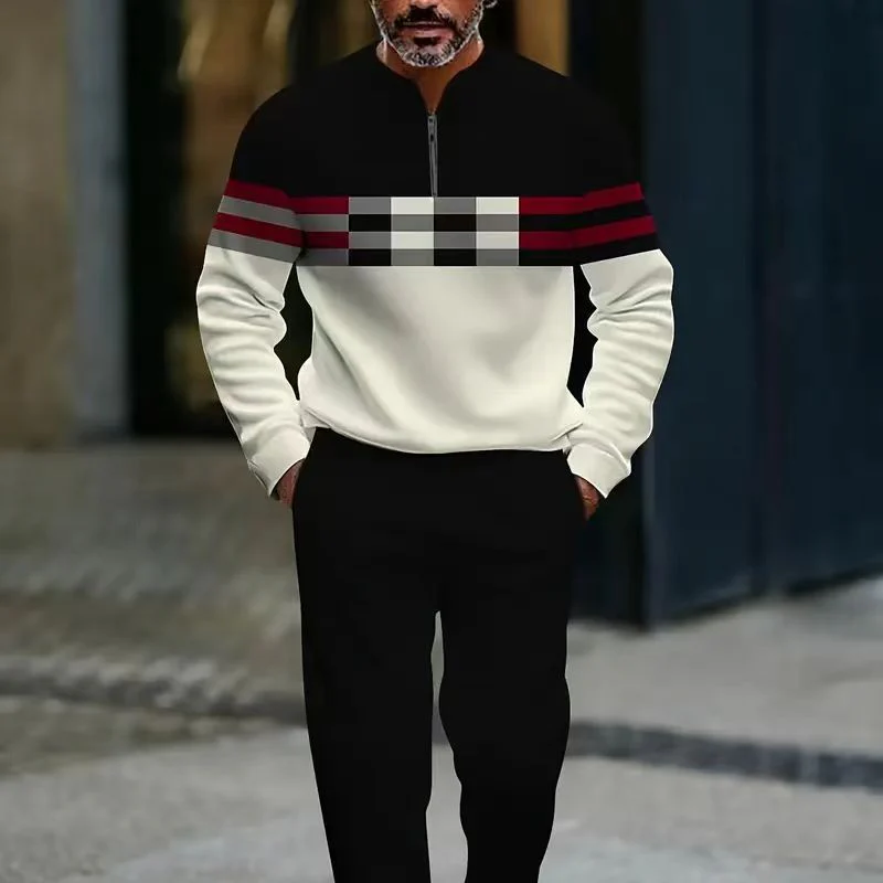 Conjunto de jersey y pantalón para hombre