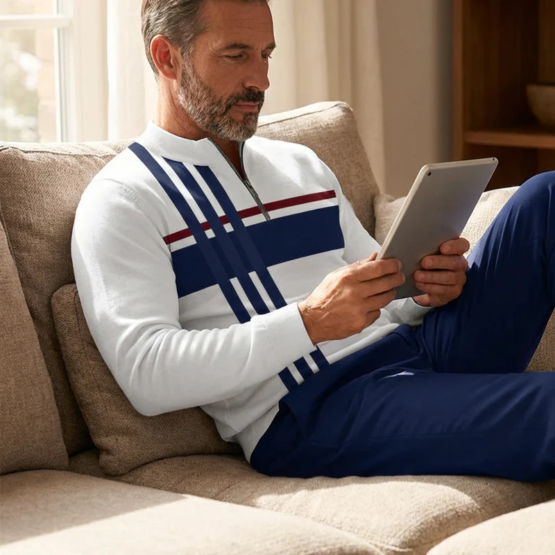 Conjunto de jersey y pantalón para hombre