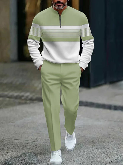 Conjunto de jersey y pantalón para hombre