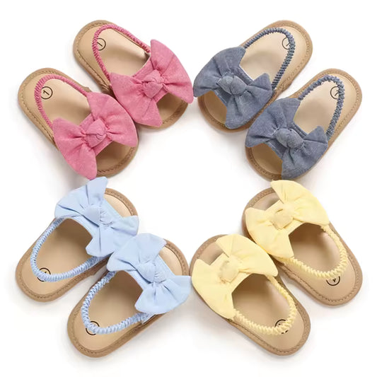 Sandalias Princesa para Bebé con Lazo